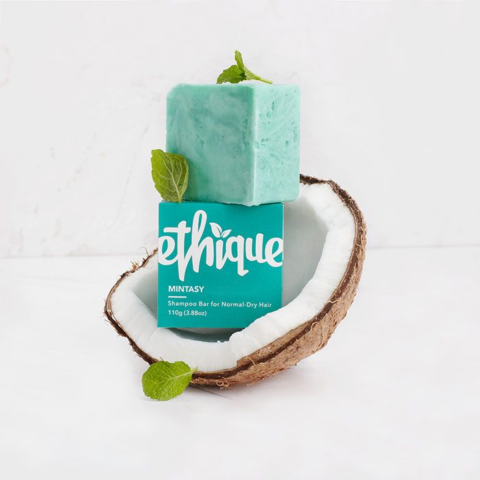 Ethique Mintasy Damage Control shampoo bar