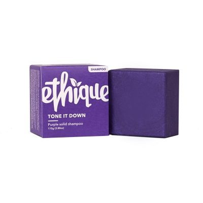 Ethique - Hair Range - Shampoo - Tone It Down Shampoo Bar - Box & Bar Clearcut