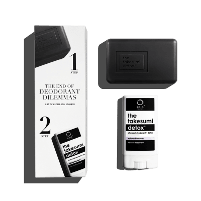 Kaia Naturals Charcoal Detox Deodorant Starter Kit