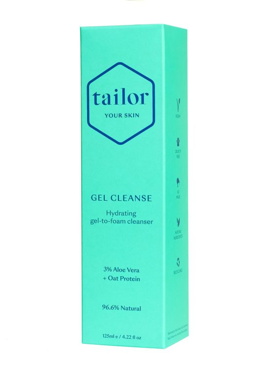 Tailor Skincare Gel Cleanse Gel Foaming Cleanser
