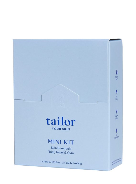 Tailor Skincare min trial Kit